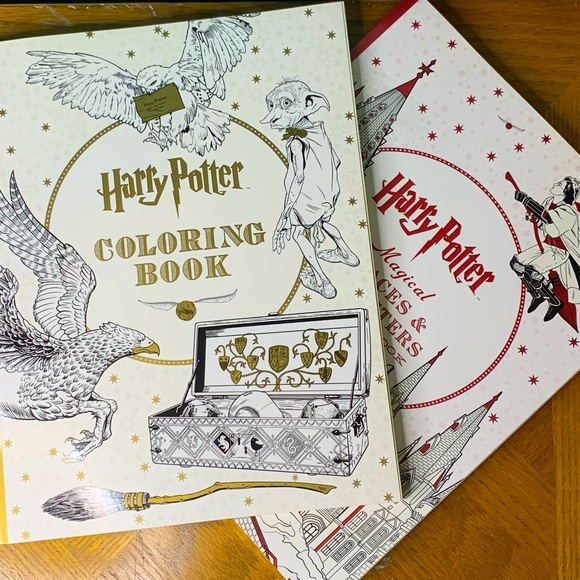 Warner Bros. Other - Harry Potter adult colouring books